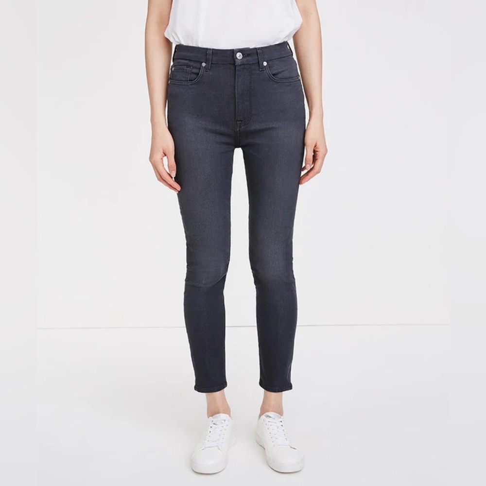 Seven for all Mankind High Waist Ankle Skinny